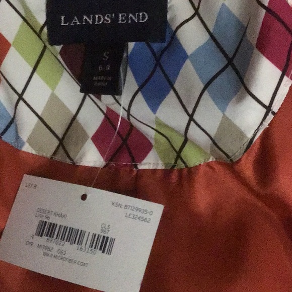 New...Lands’ End Trench Coat - Picture 7 of 8